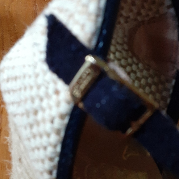 Cuple Suede Espadrille Wedge Sandal Sz37 US7 - Picture 8 of 12